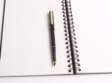 Notepad fountain pen